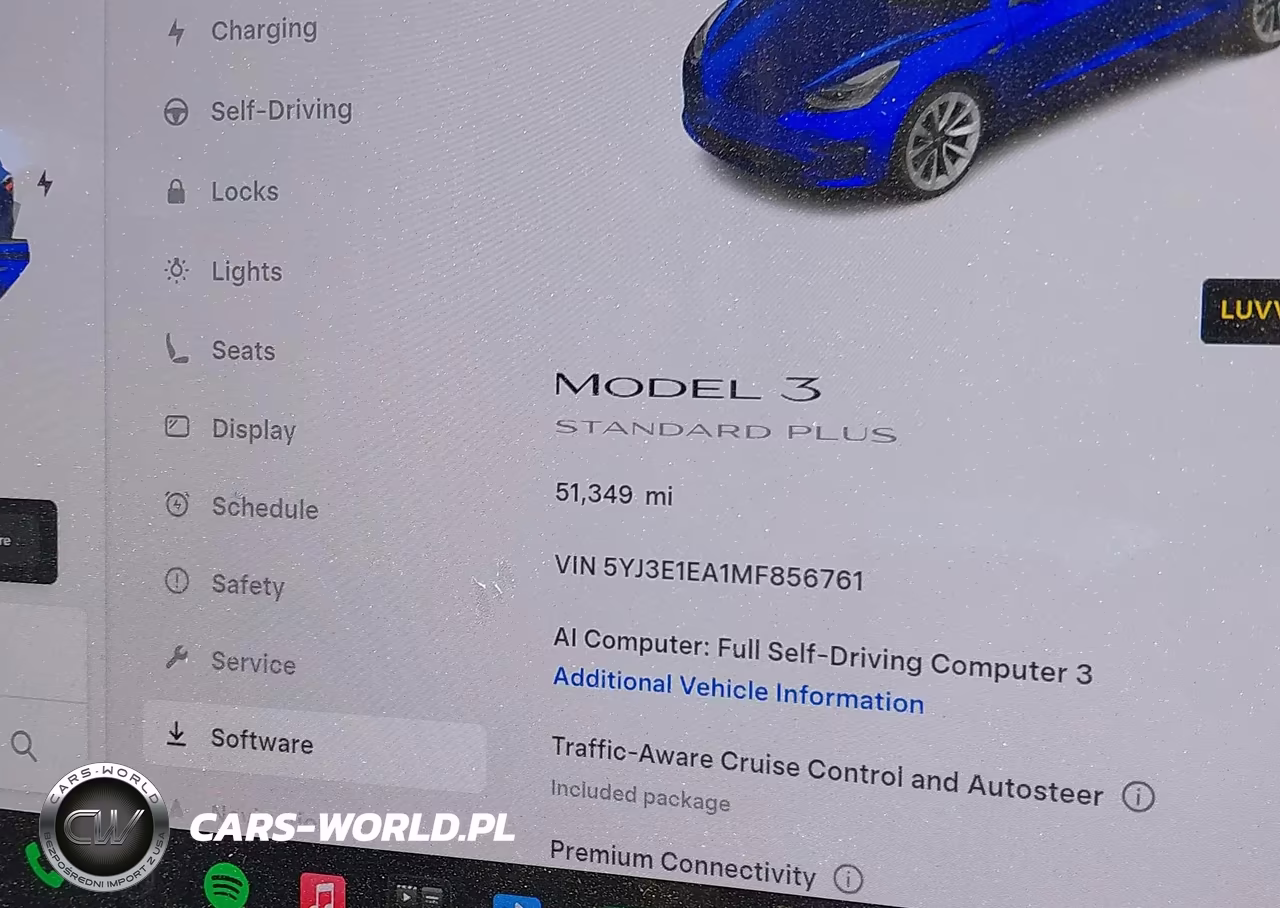 2021 Tesla Model 3 Standard Range Plus Rear-Wheel Drive VIN:5YJ3E1EA1MF856761 - 15