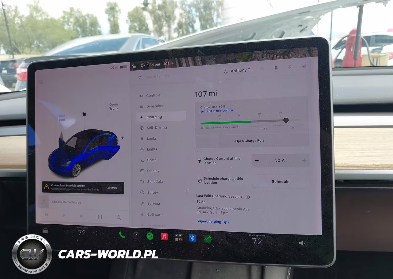 2021 Tesla Model 3 Standard Range Plus Rear-Wheel Drive VIN:5YJ3E1EA1MF856761 - 17