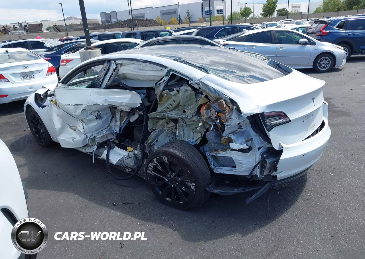2021 Tesla Model 3 Standard Range Plus Rear-Wheel Drive VIN:5YJ3E1EA1MF856761 - 3