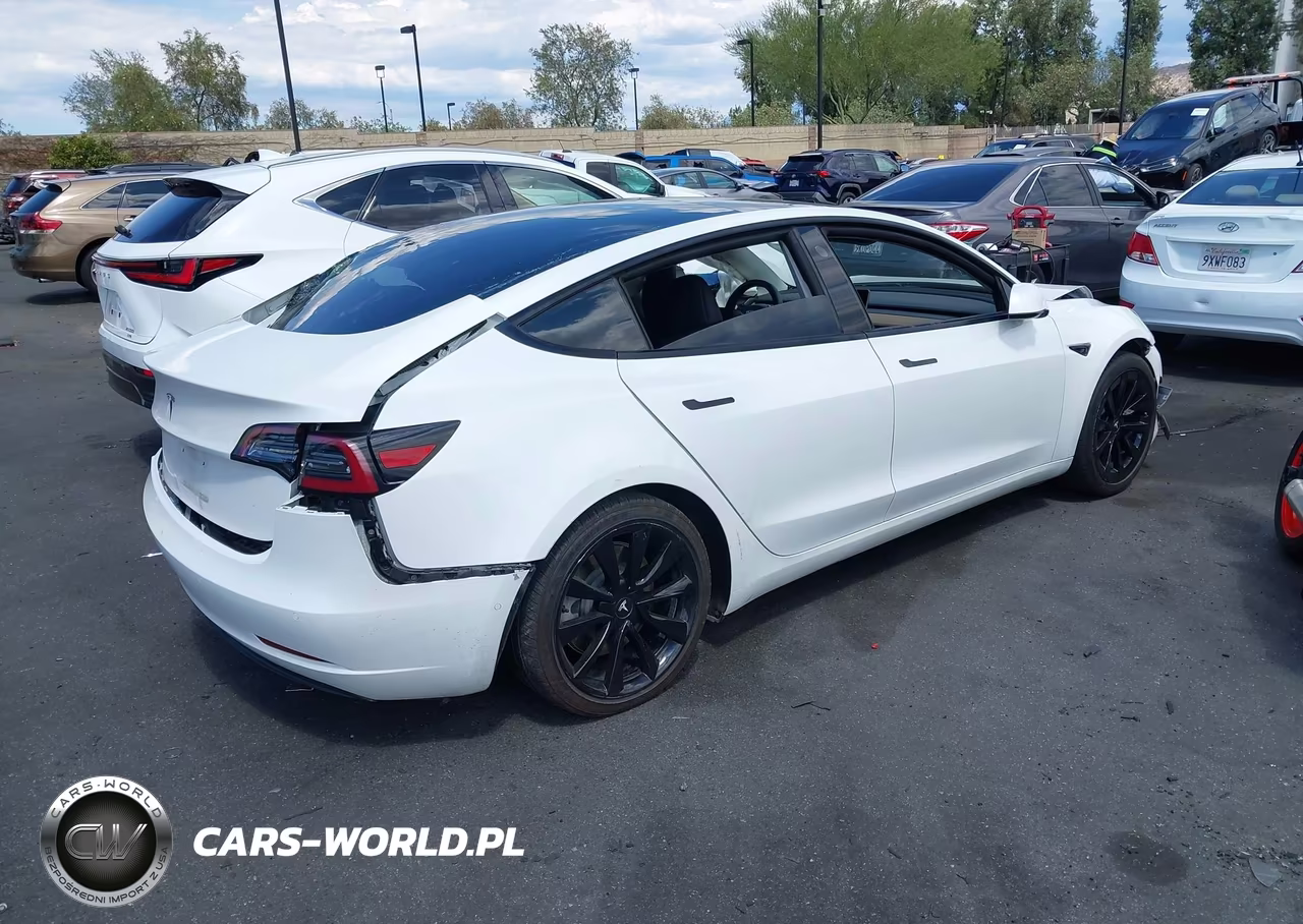 2021 Tesla Model 3 Standard Range Plus Rear-Wheel Drive VIN:5YJ3E1EA1MF856761 - 4