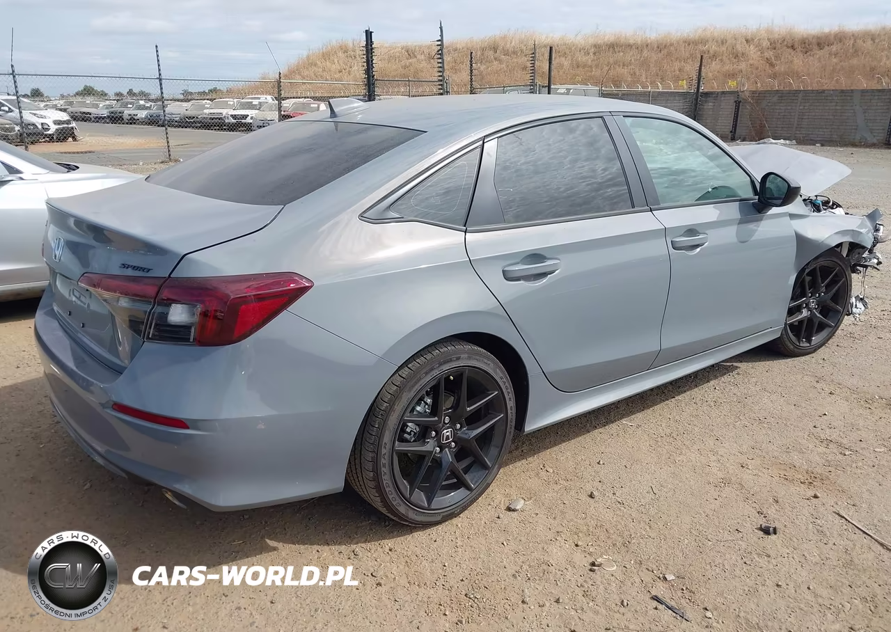 2026 Honda Civic Sport VIN:2HGFE2F53TH569209 - 4