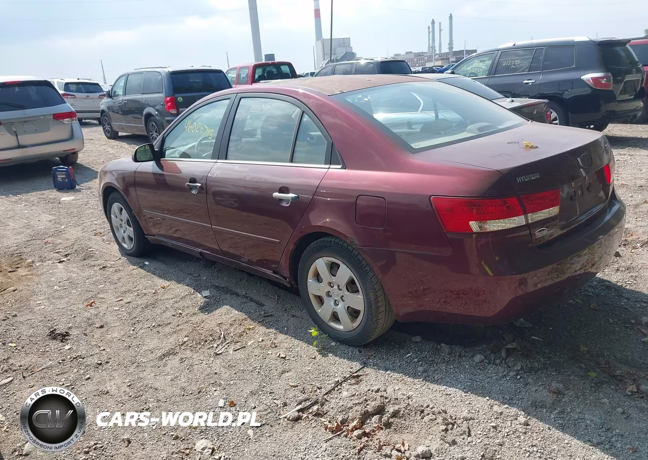 2007 Hyundai Sonata Gls VIN:5NPET46C37H239769 - 3