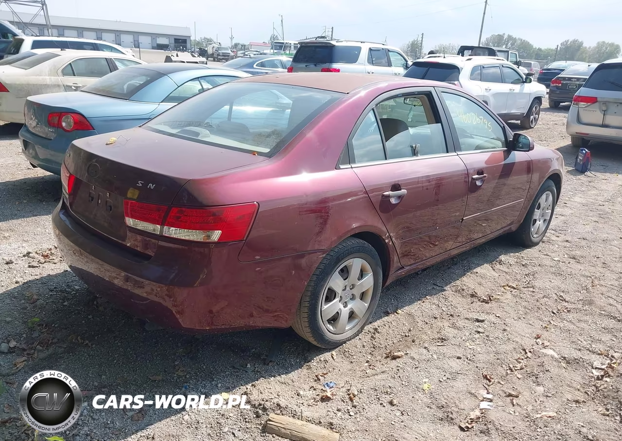 2007 Hyundai Sonata Gls VIN:5NPET46C37H239769 - 4