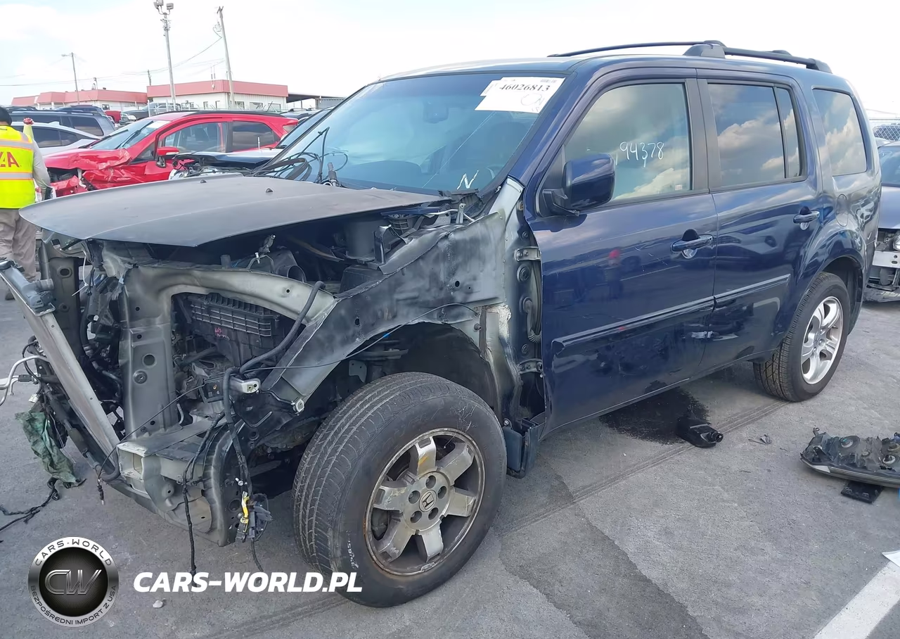 2014 Honda Pilot Exl VIN:5FNYF4H54EB042222 - 2