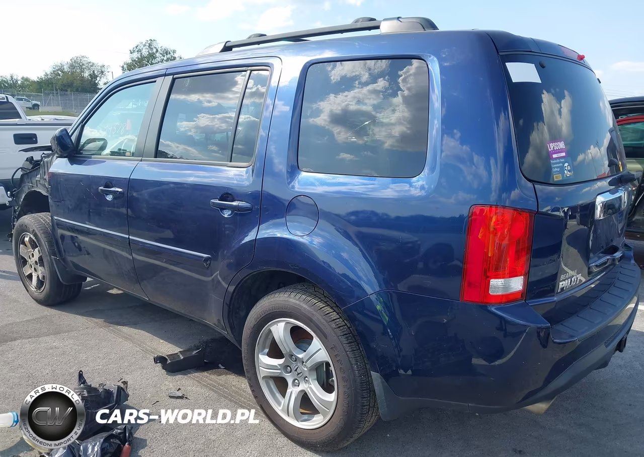 2014 Honda Pilot Exl VIN:5FNYF4H54EB042222 - 3