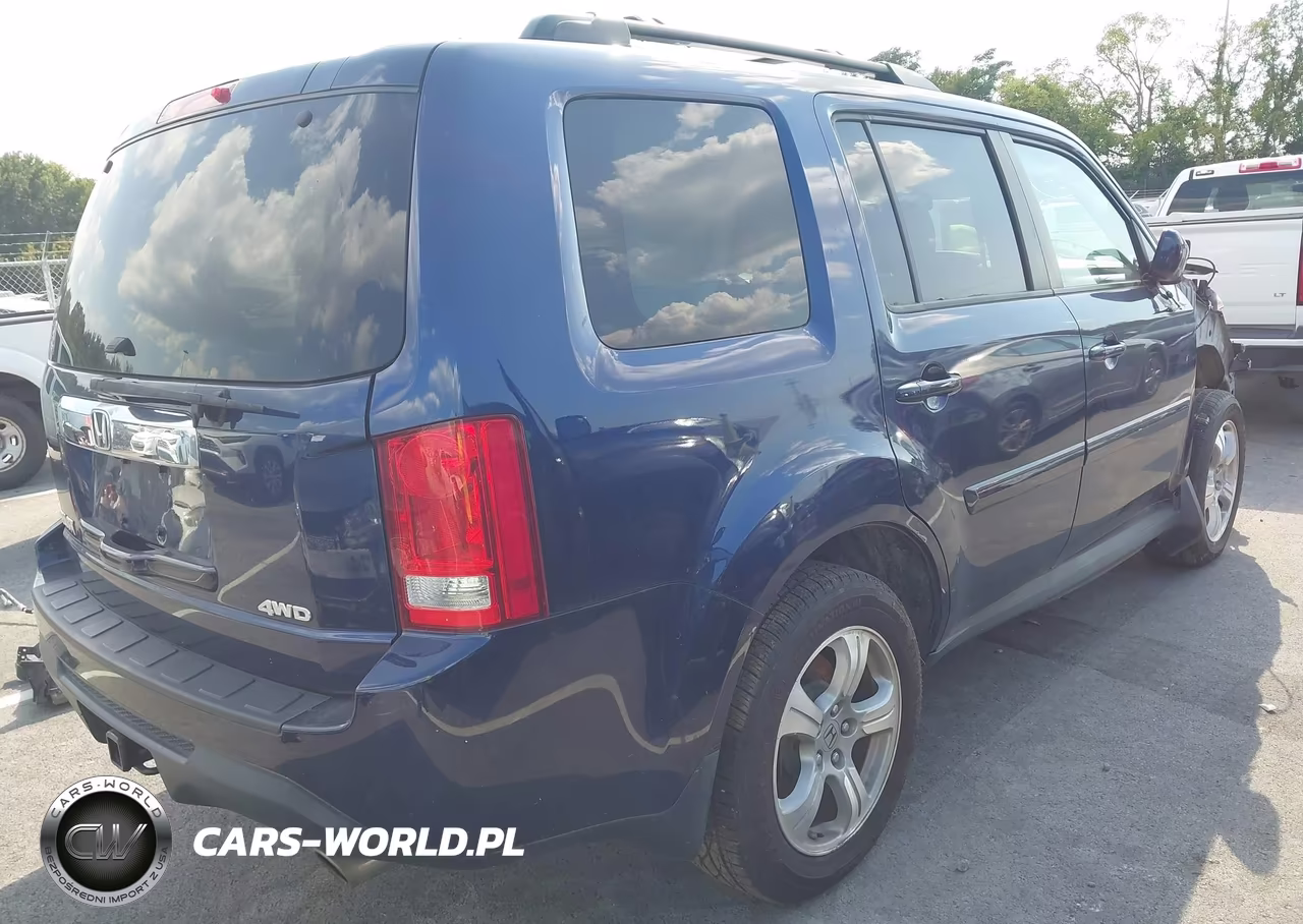 2014 Honda Pilot Exl VIN:5FNYF4H54EB042222 - 4