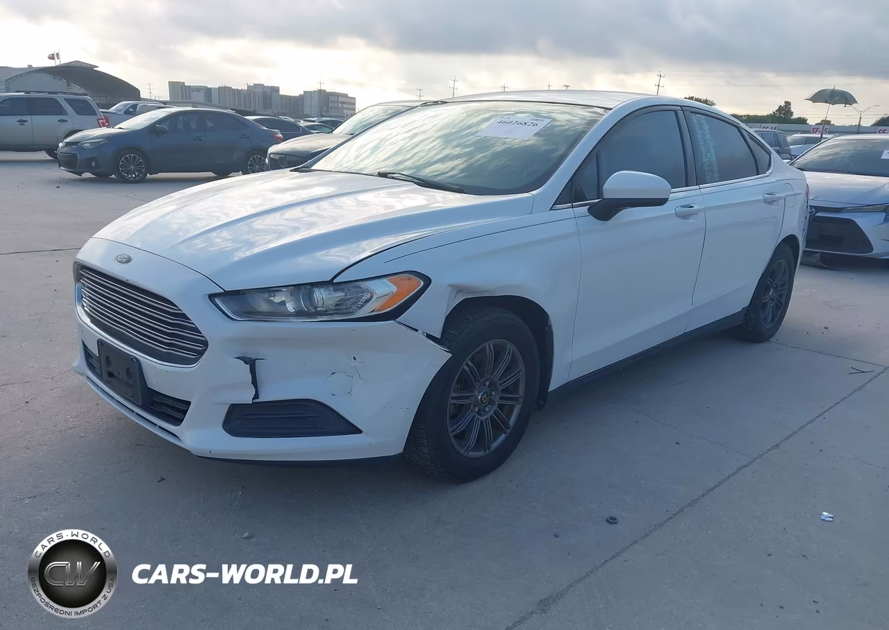 2014 Ford Fusion S VIN:3FA6P0G72ER233481 - 2
