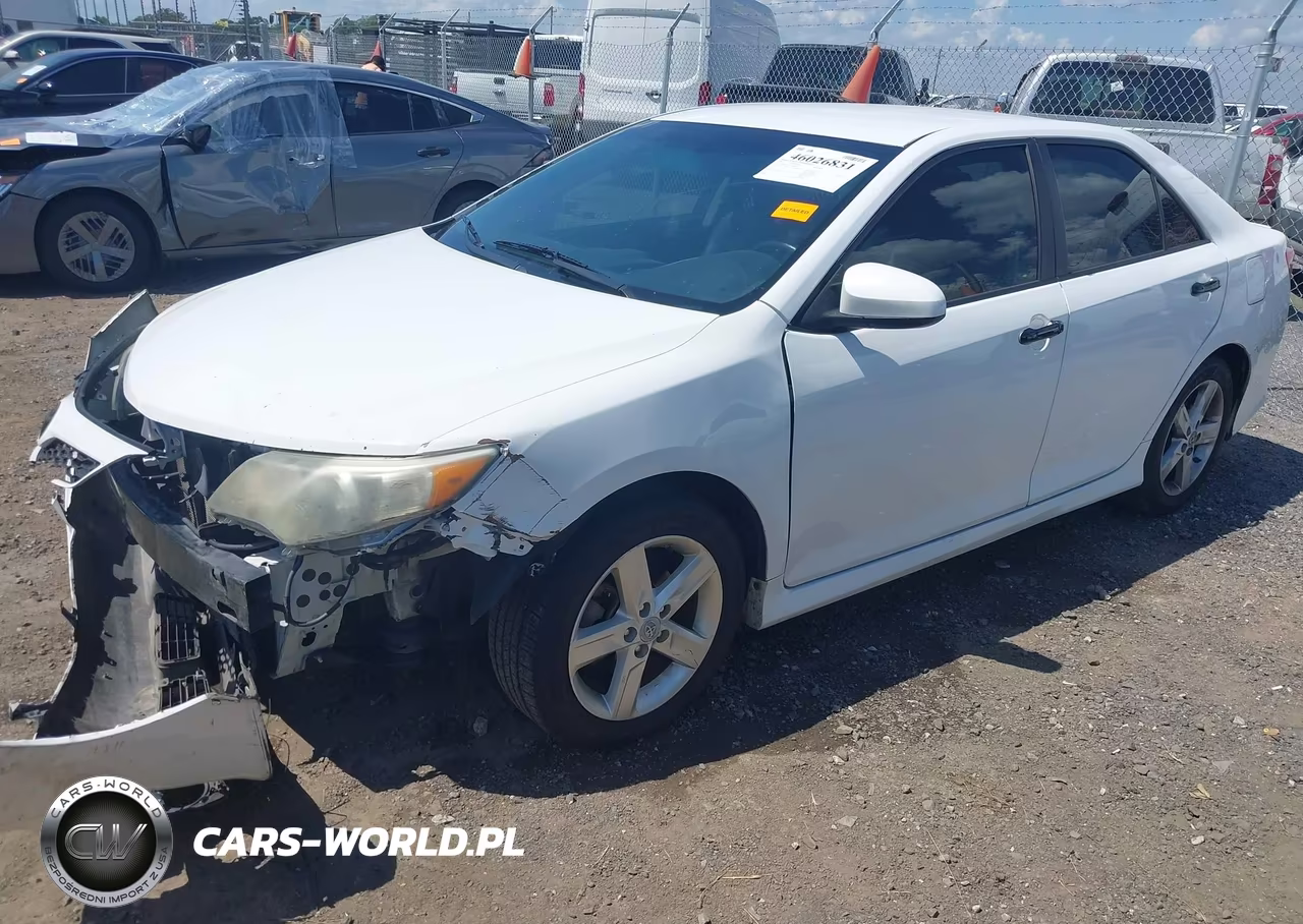 2012 Toyota Camry Se VIN:4T1BF1FK2CU188017 - 2