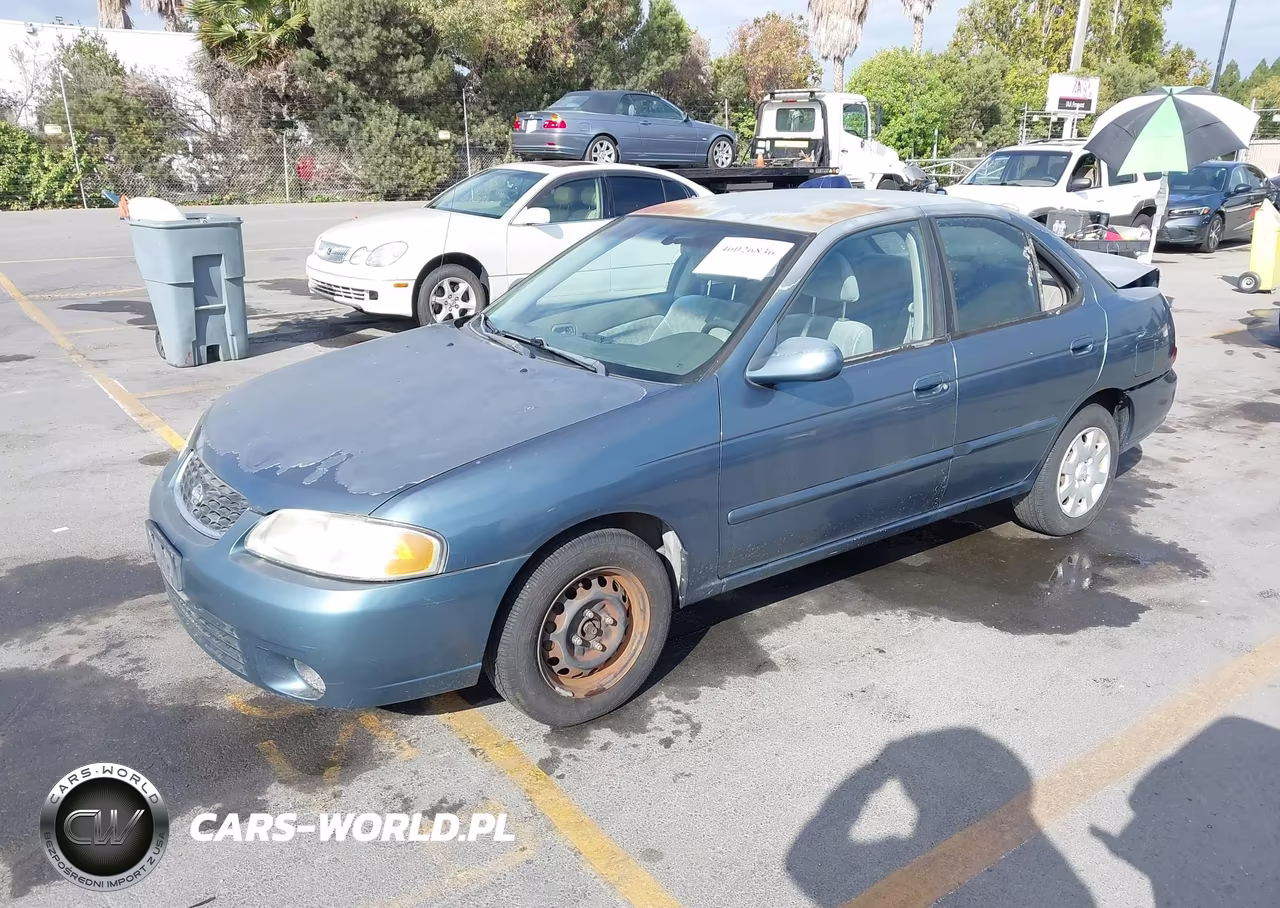 2001 Nissan Sentra Gxe VIN:3N1CB51D41L522370 - 2