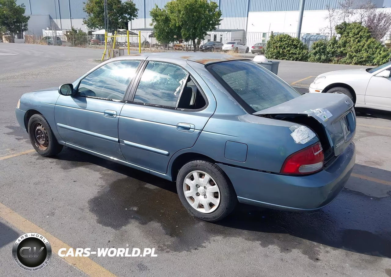 2001 Nissan Sentra Gxe VIN:3N1CB51D41L522370 - 3