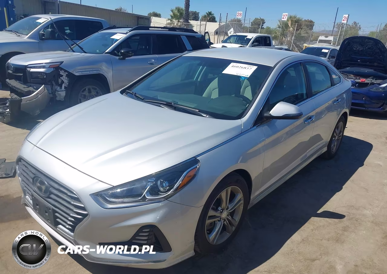 2018 Hyundai Sonata Sel VIN:5NPE34AF2JH647172 - 2