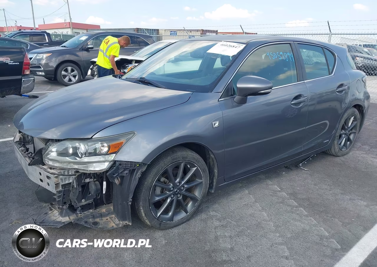 2013 Lexus Ct 200 VIN:JTHKD5BH1D2170129 - 2