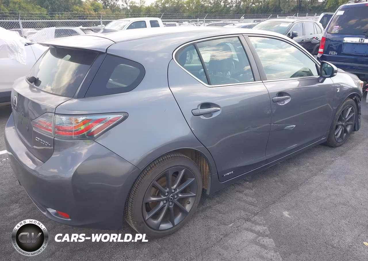 2013 Lexus Ct 200 VIN:JTHKD5BH1D2170129 - 4