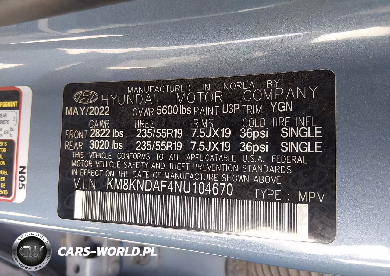 2022 Hyundai Ioniq 5 Sel VIN:KM8KNDAF4NU104670 - 9
