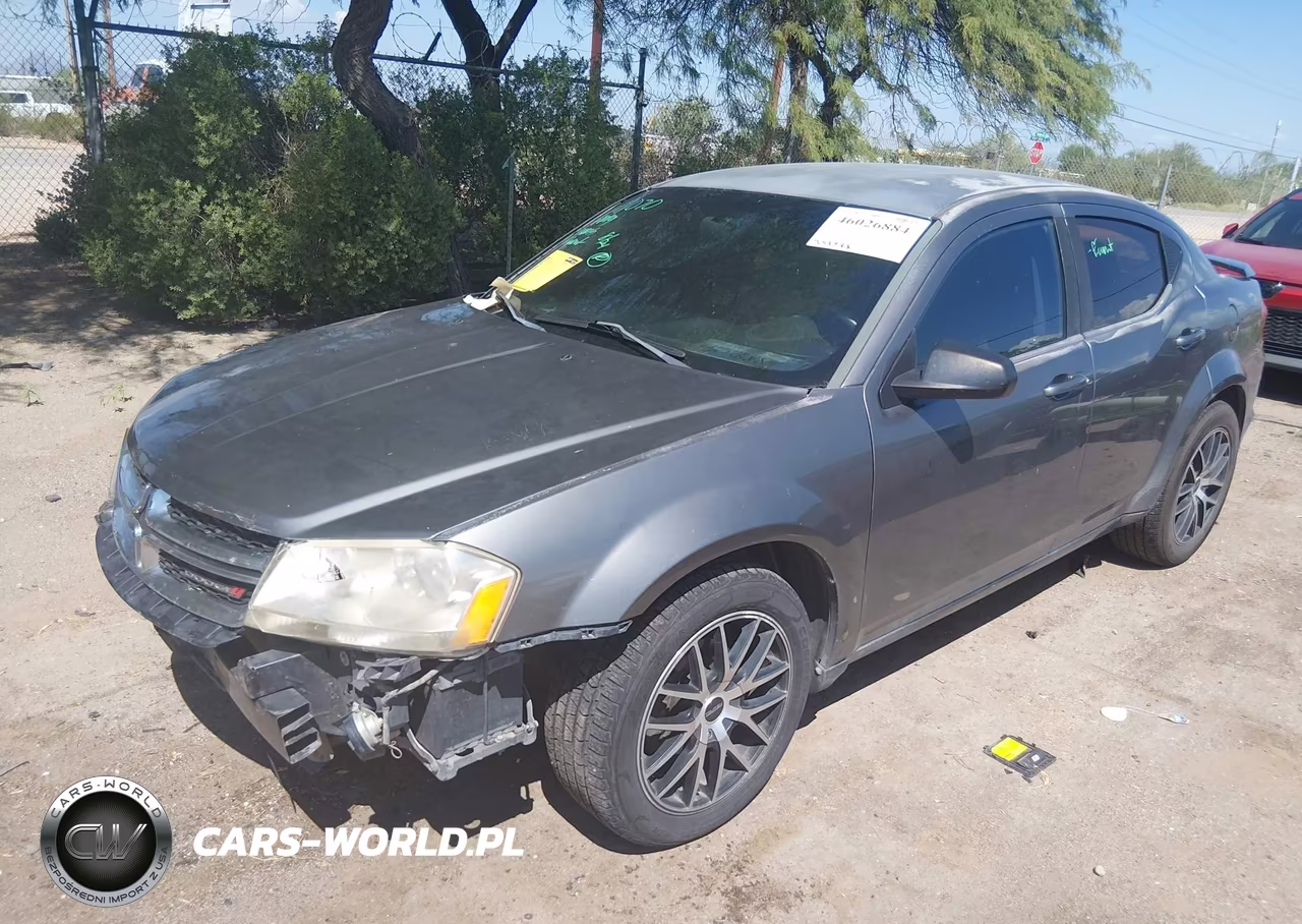 2013 Dodge Avenger Se VIN:1C3CDZAB6DN725251 - 2