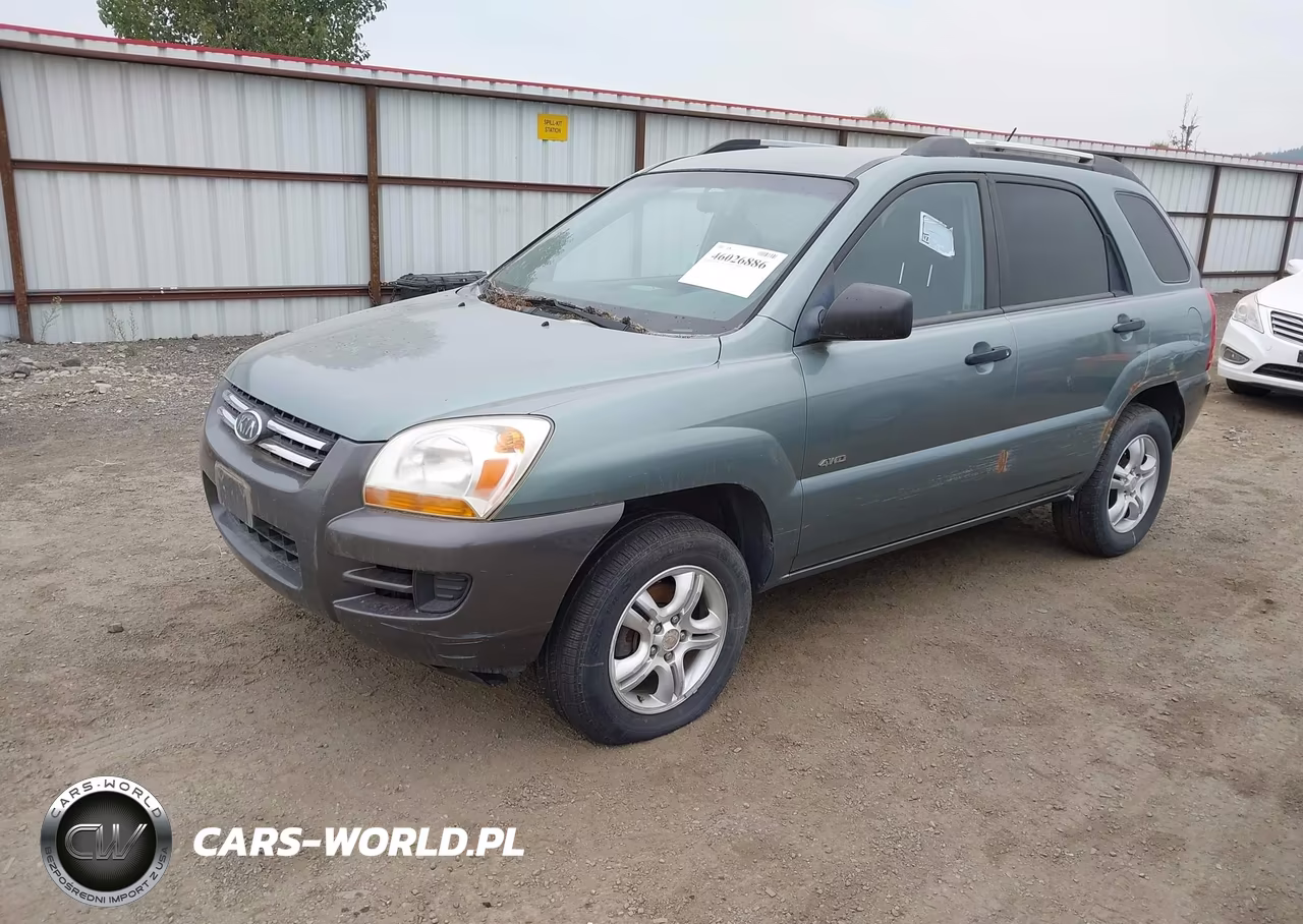 2007 Kia Sportage Lx V6 VIN:KNDJE723277360989 - 2