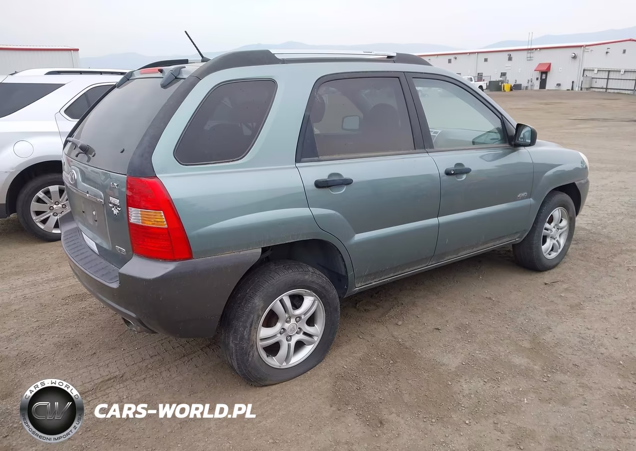 2007 Kia Sportage Lx V6 VIN:KNDJE723277360989 - 4