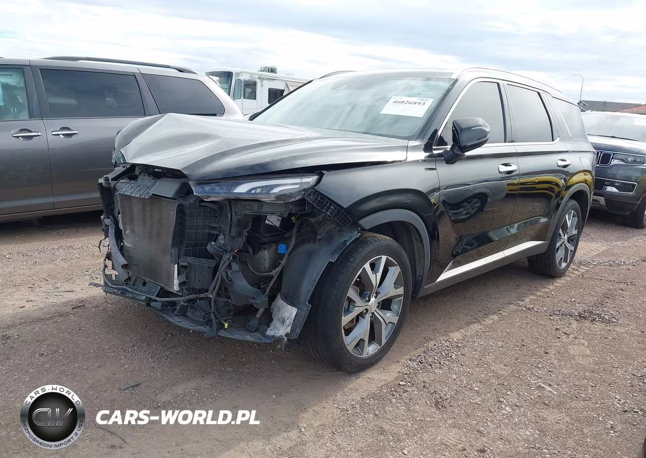 2021 Hyundai Palisade Sel VIN:KM8R44HEXMU180228 - 2