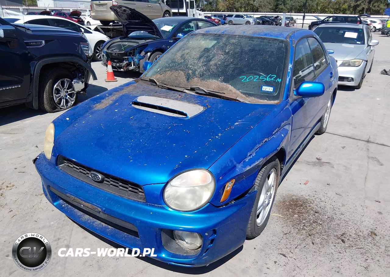 2002 Subaru Impreza Wrx VIN:JF1GD29612G529687 - 2