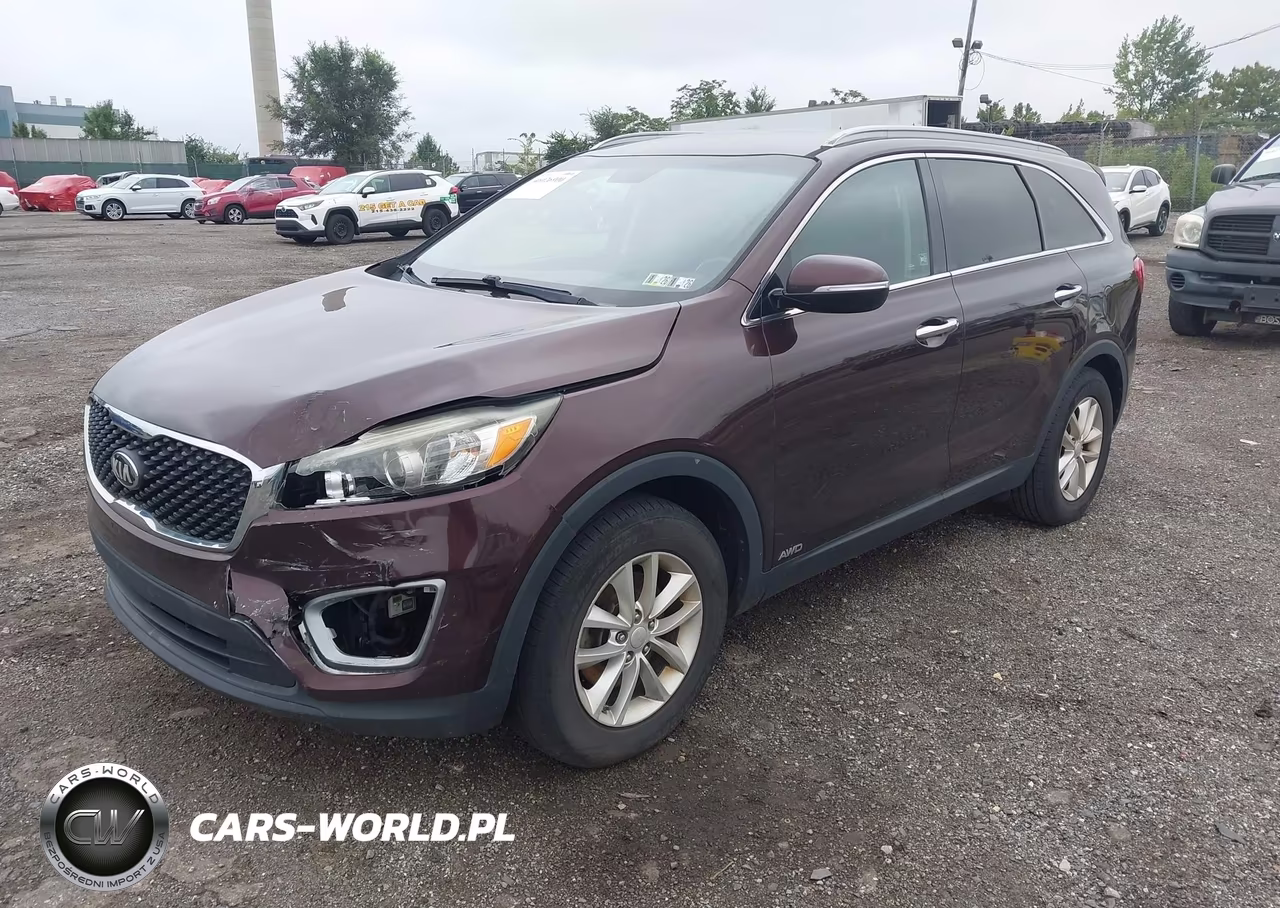 2016 Kia Sorento 2.4L Lx VIN:5XYPGDA36GG026388 - 2