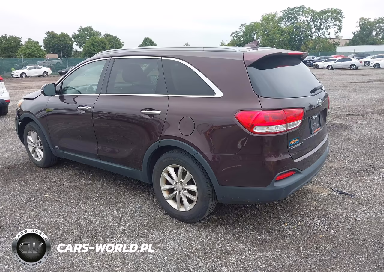 2016 Kia Sorento 2.4L Lx VIN:5XYPGDA36GG026388 - 3