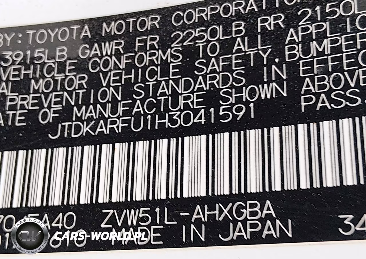 2017 Toyota Prius VIN:JTDKARFU1H3041591 - 9