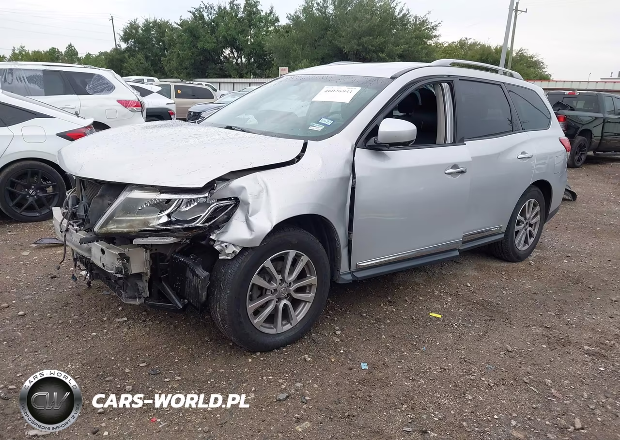 2015 Nissan Pathfinder Sl VIN:5N1AR2MN0FC679542 - 2