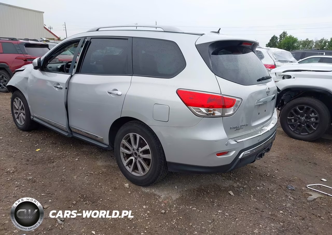 2015 Nissan Pathfinder Sl VIN:5N1AR2MN0FC679542 - 3
