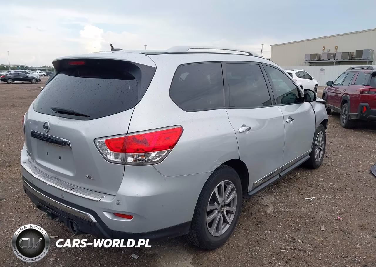 2015 Nissan Pathfinder Sl VIN:5N1AR2MN0FC679542 - 4
