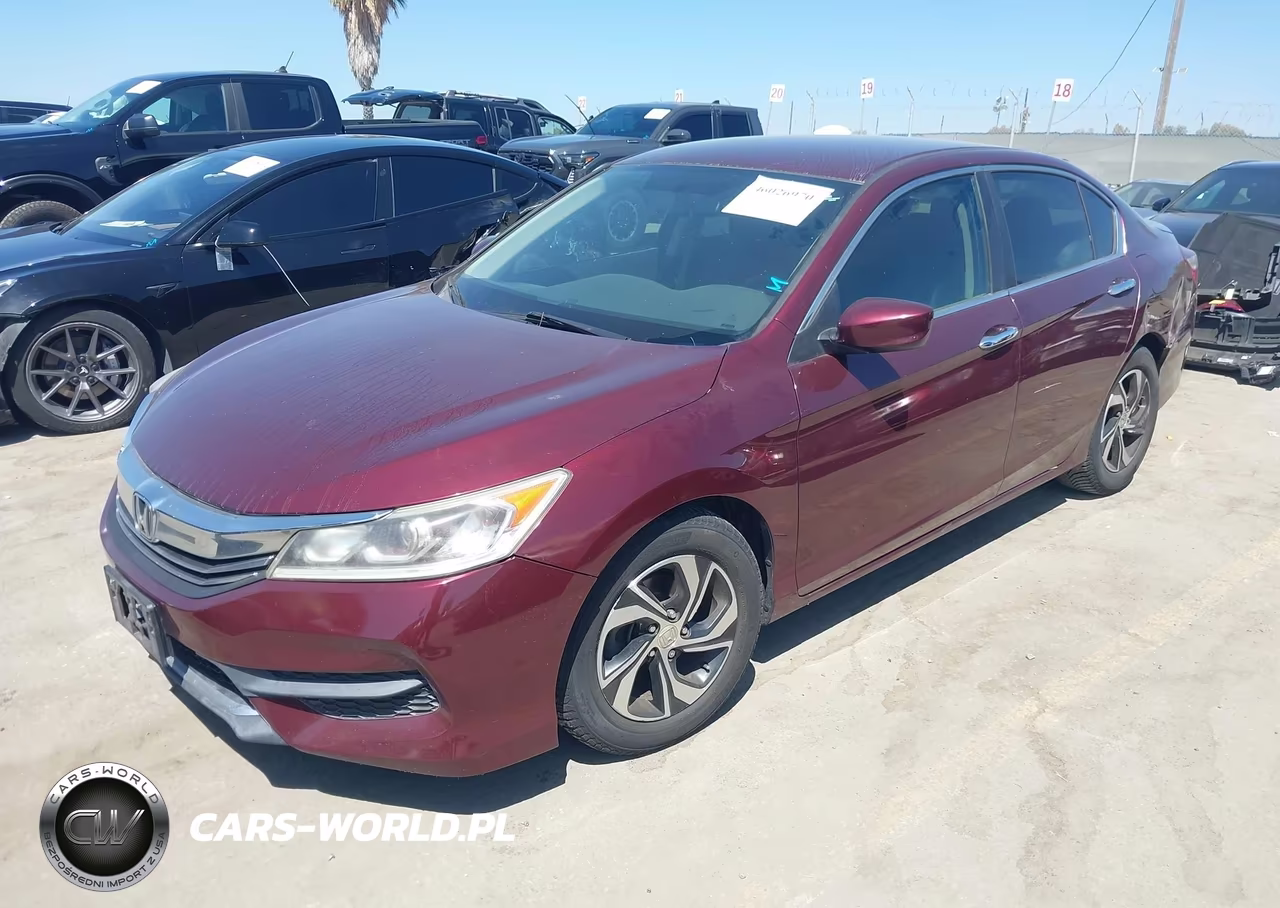 2016 Honda Accord Lx VIN:1HGCR2F33GA094414 - 2