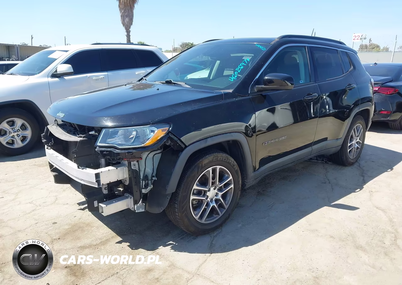 2020 Jeep Compass Sun And Wheel Fwd VIN:3C4NJCBB4LT205976 - 2