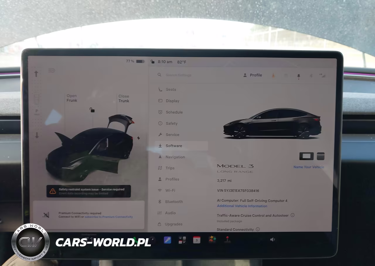 2025 Tesla Model 3 Long Range Rear-Wheel Drive-Standard Rear-Wheel Drive VIN:5YJ3E1EA7SF038416 - 7