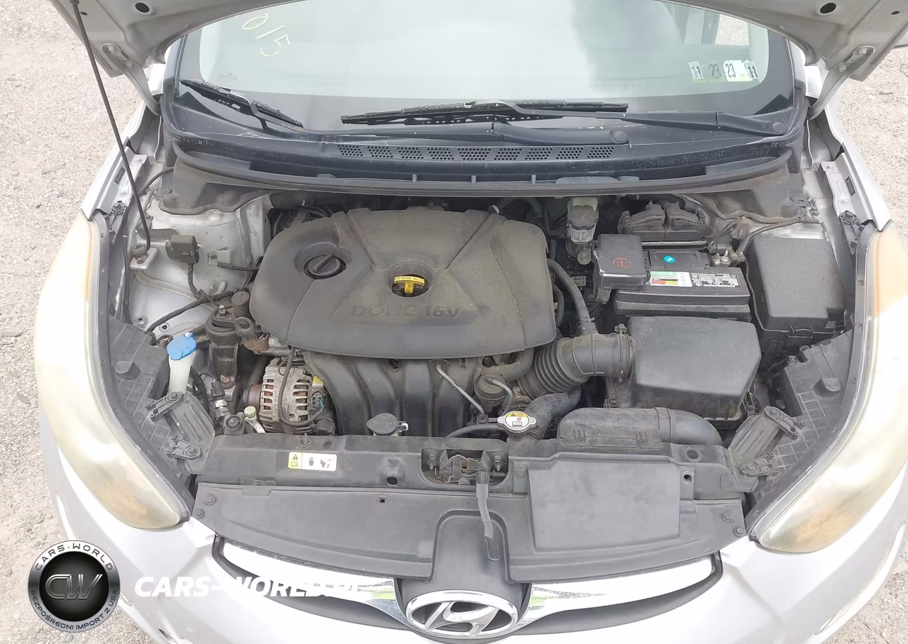 2012 Hyundai Elantra Gls VIN:5NPDH4AE9CH121015 - 10
