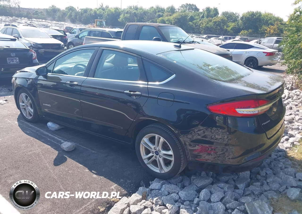 2018 Ford Fusion Hybrid Se VIN:3FA6P0LU5JR231150 - 3