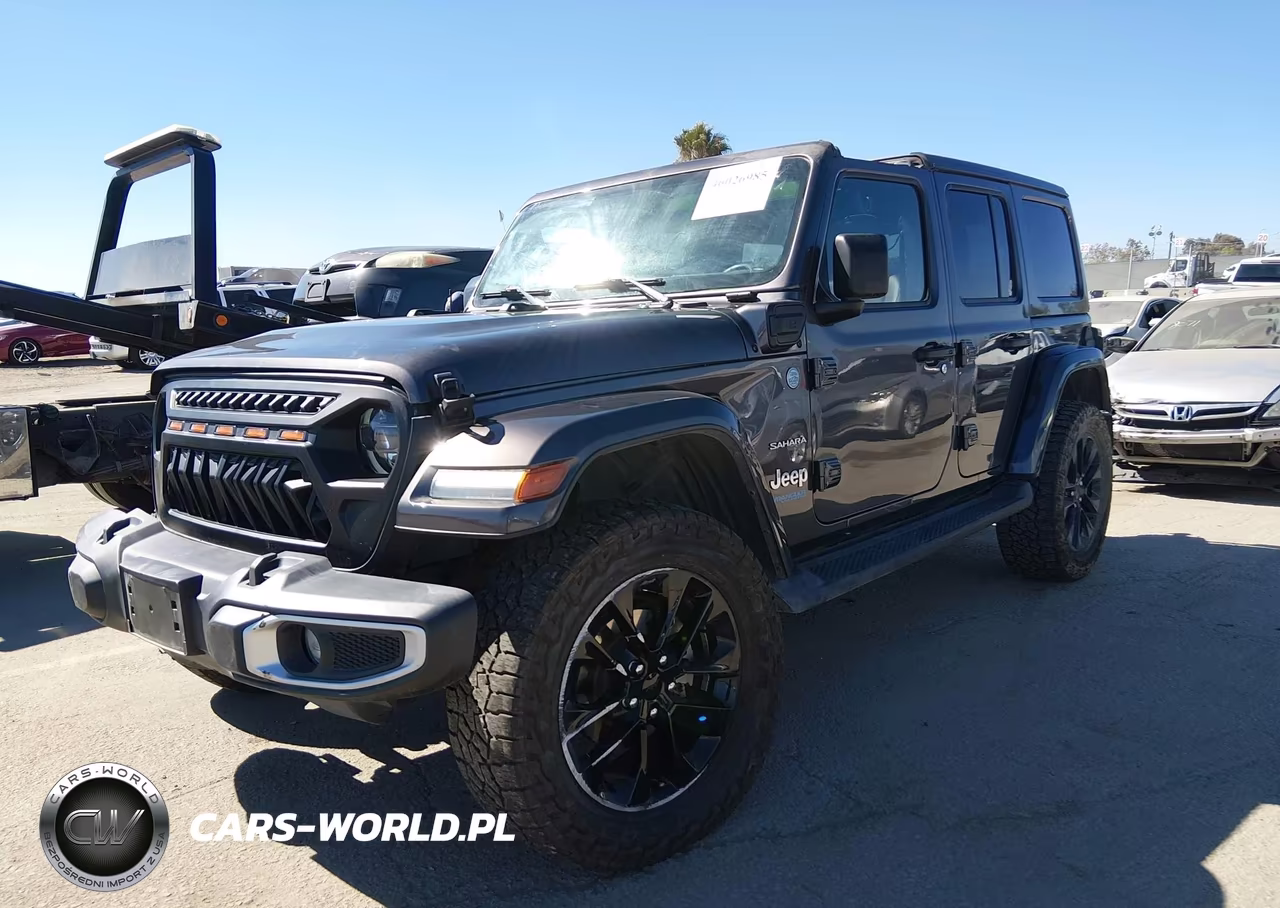 2021 Jeep Wrangler Unlimited Sahara 4Xe VIN:1C4JJXP61MW789363 - 2