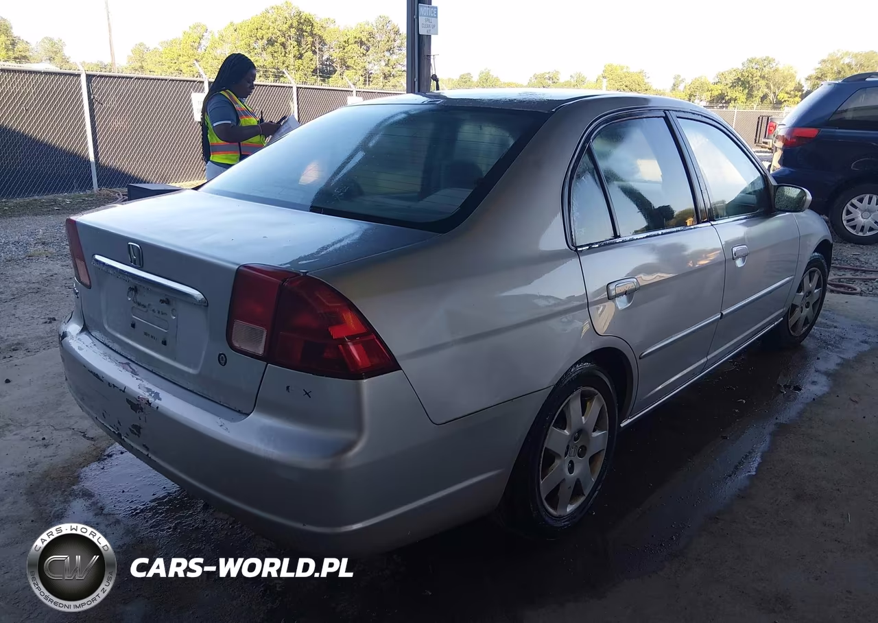2001 Honda Civic Ex VIN:1HGES25701L059567 - 4