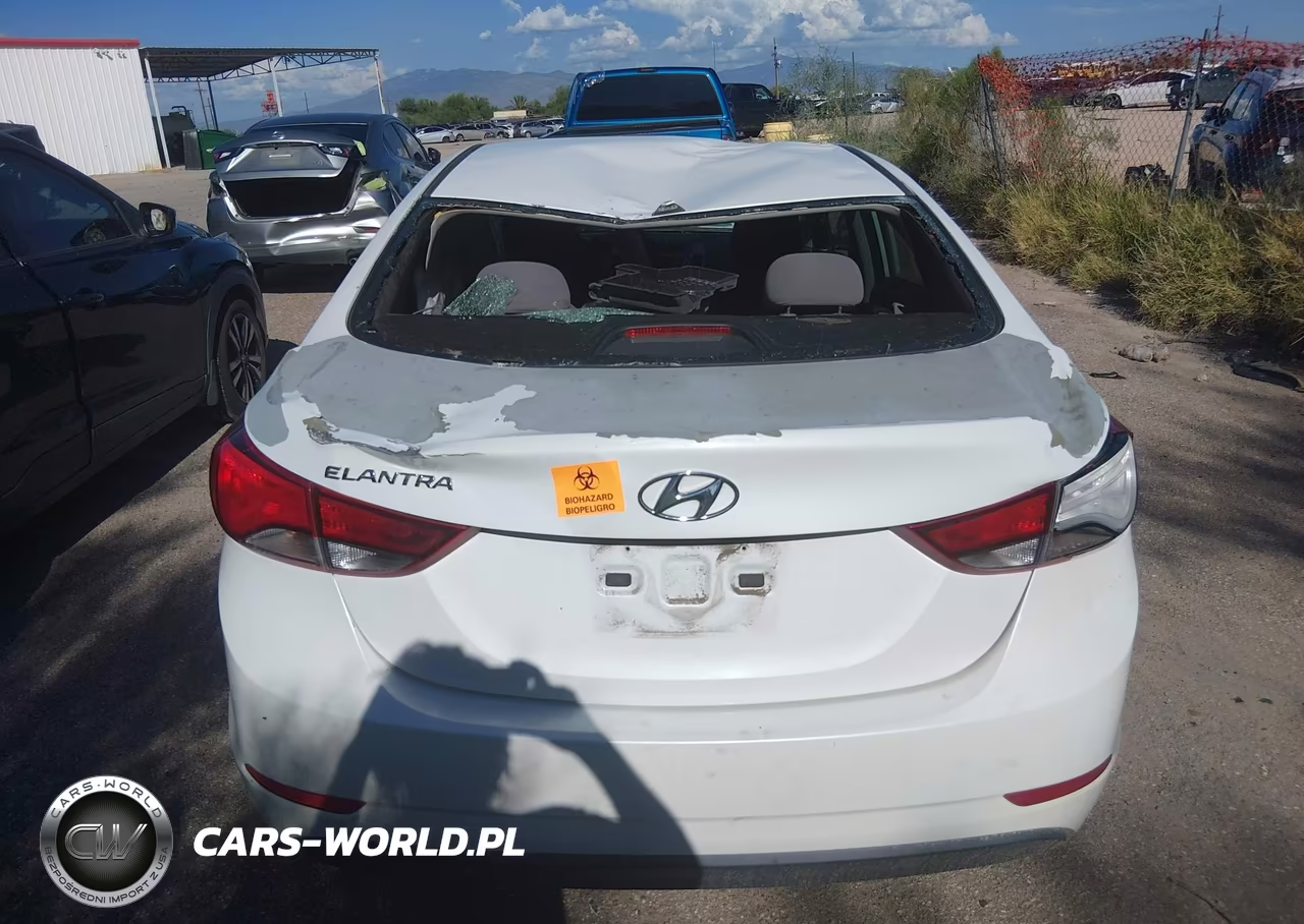 2016 Hyundai Elantra Se VIN:5NPDH4AEXGH701542 - 15