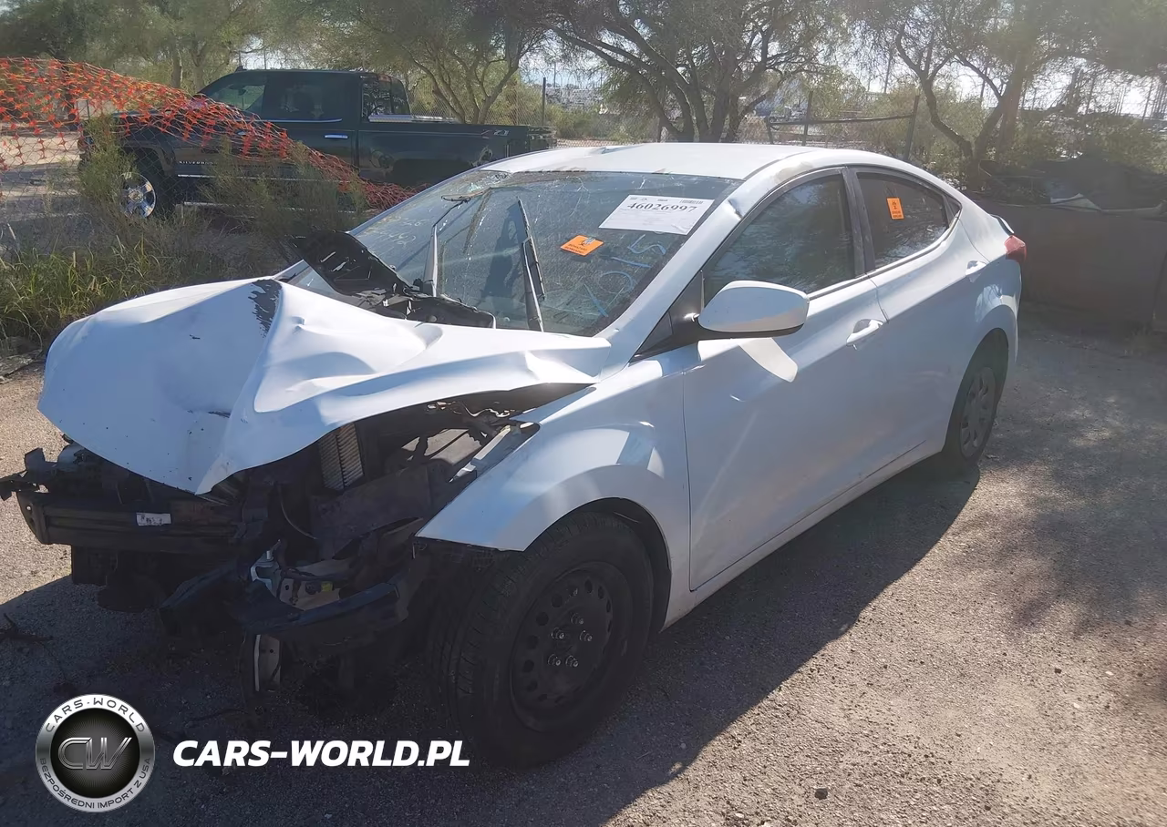 2016 Hyundai Elantra Se VIN:5NPDH4AEXGH701542 - 2