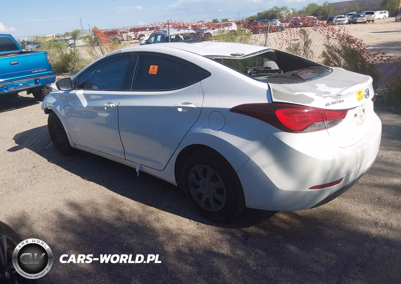 2016 Hyundai Elantra Se VIN:5NPDH4AEXGH701542 - 3