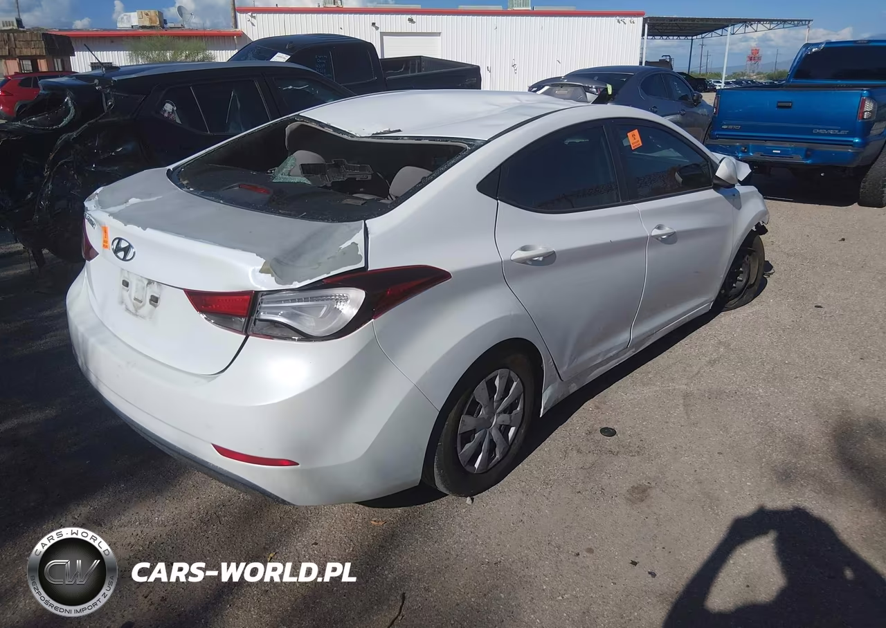 2016 Hyundai Elantra Se VIN:5NPDH4AEXGH701542 - 4