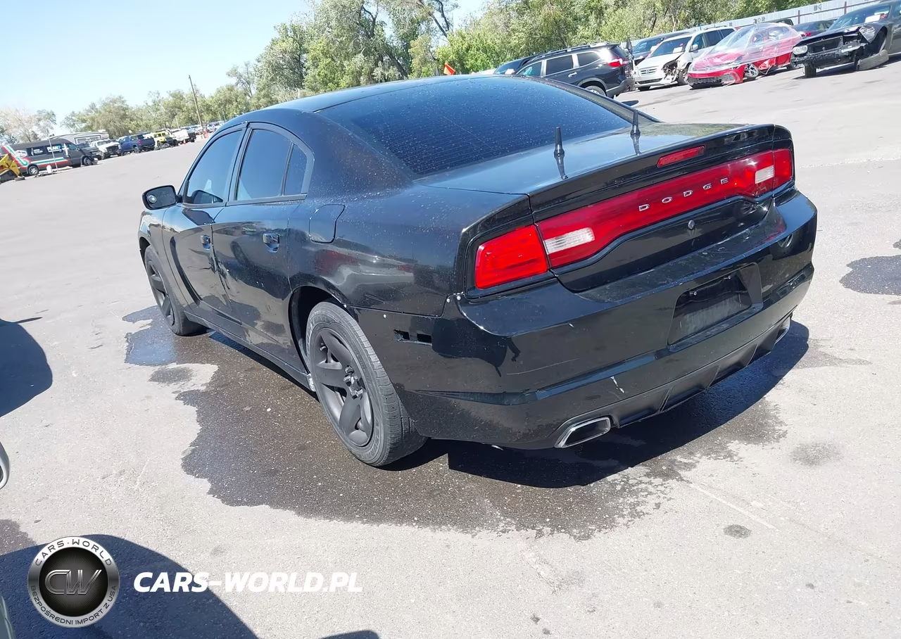2013 Dodge Charger Police VIN:2C3CDXAT2DH672795 - 3