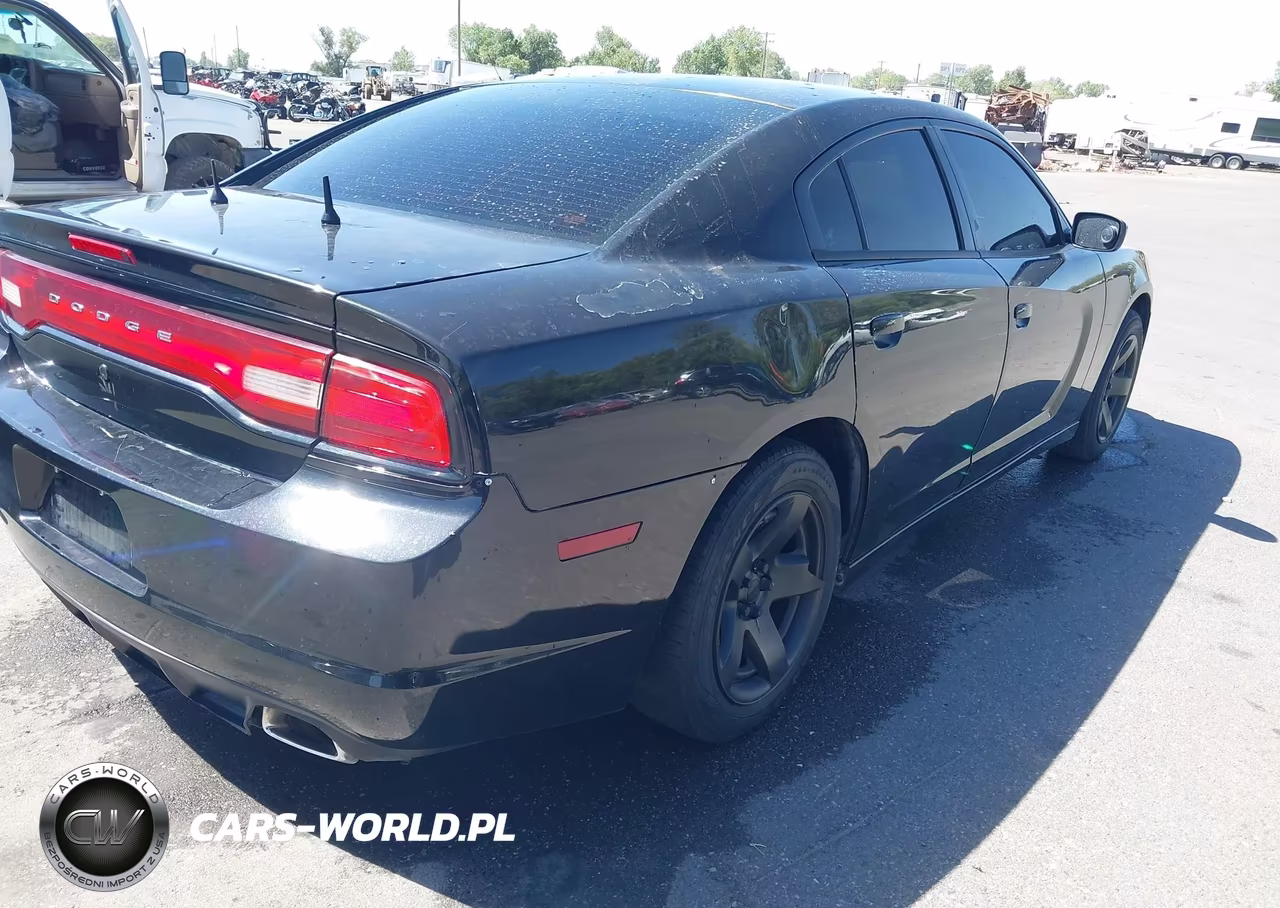 2013 Dodge Charger Police VIN:2C3CDXAT2DH672795 - 4