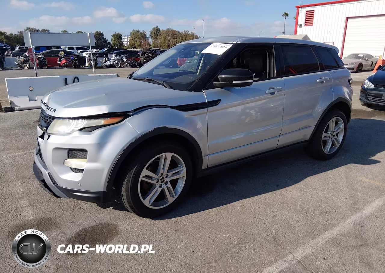 2012 Land Rover Range Rover Evoque Pure Plus VIN:SALVT2BG7CH620071 - 2