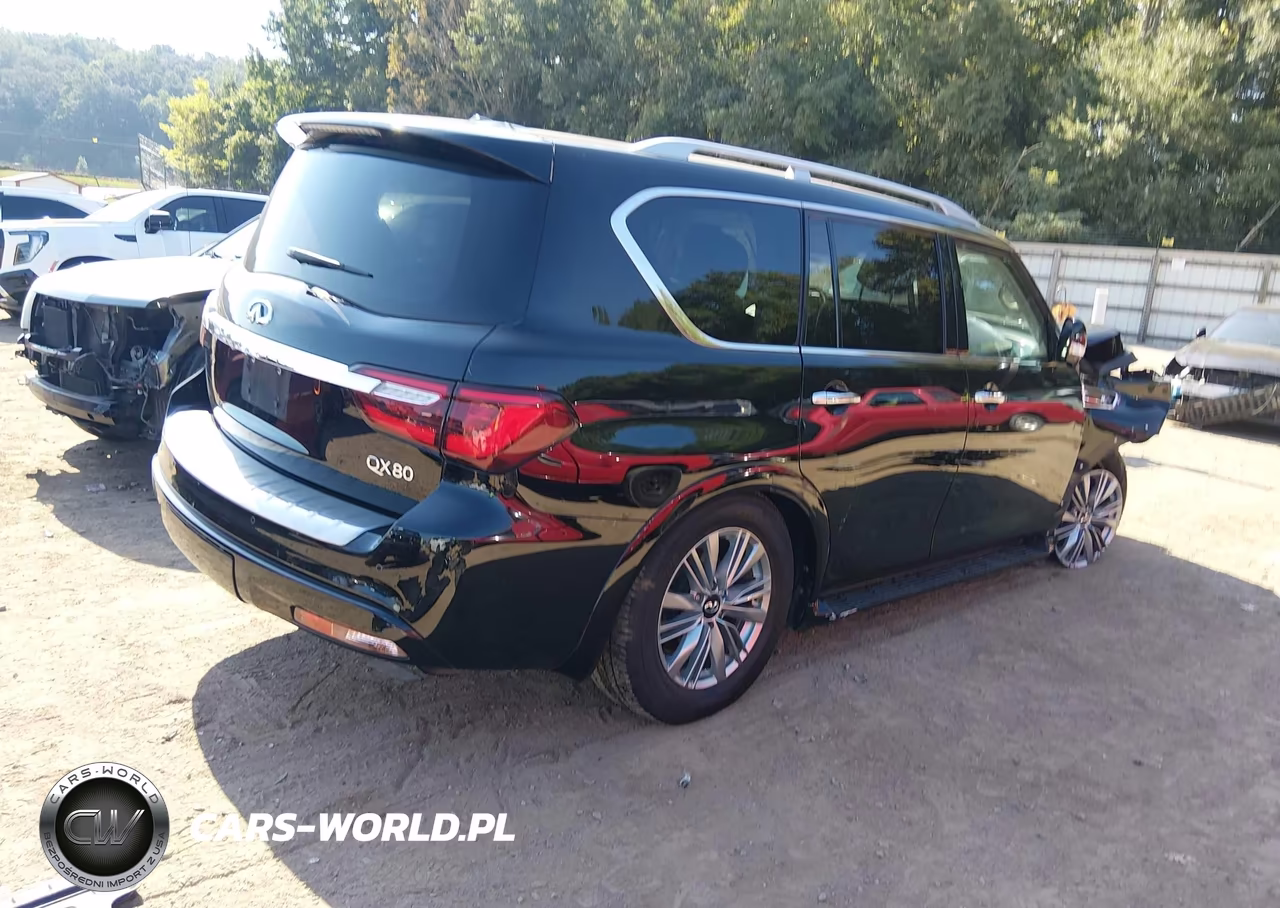 2021 Infiniti Qx80 Luxe VIN:JN8AZ2AFXM9718010 - 4