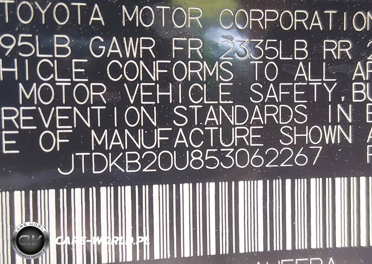 2005 Toyota Prius VIN:JTDKB20U853062267 - 9