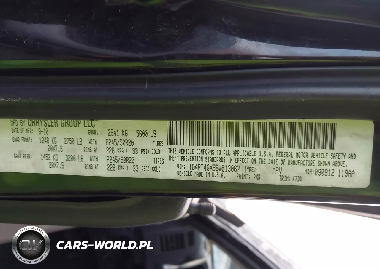 2011 Dodge Nitro Heat VIN:1D4PT4GX5BW513067 - 9