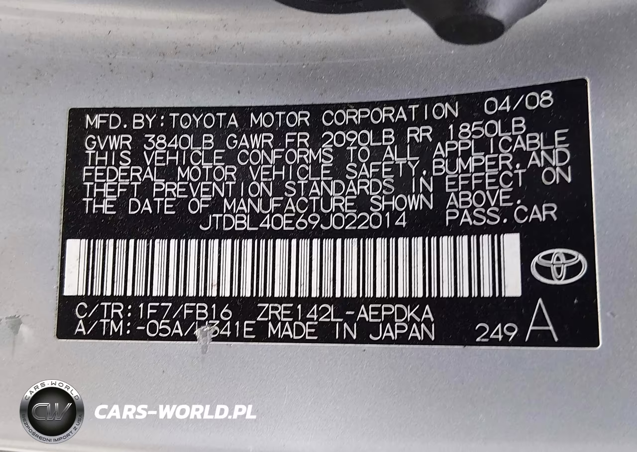 2009 Toyota Corolla Le VIN:JTDBL40E69J022014 - 9