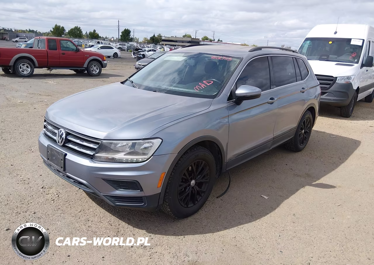 2019 Volkswagen Tiguan 2.0T Se-2.0T Sel-2.0T Sel R-Line-2.0T Sel R-Line Black VIN:3VV2B7AX4KM129139 - 2