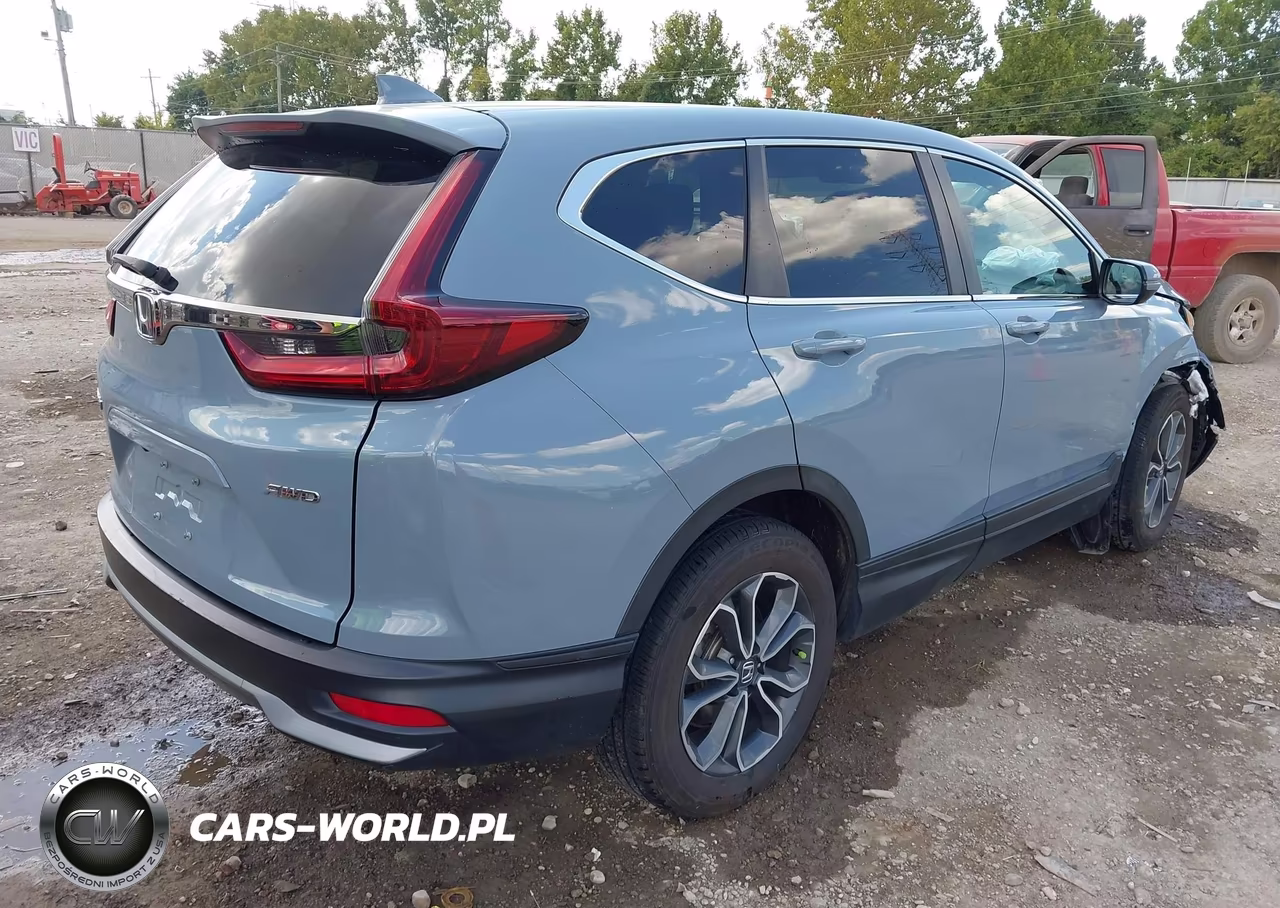 2021 Honda Cr-V Awd Ex VIN:5J6RW2H59ML004208 - 4