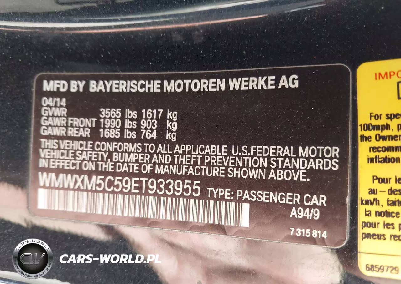 2014 Mini Hardtop Cooper VIN:WMWXM5C59ET933955 - 9